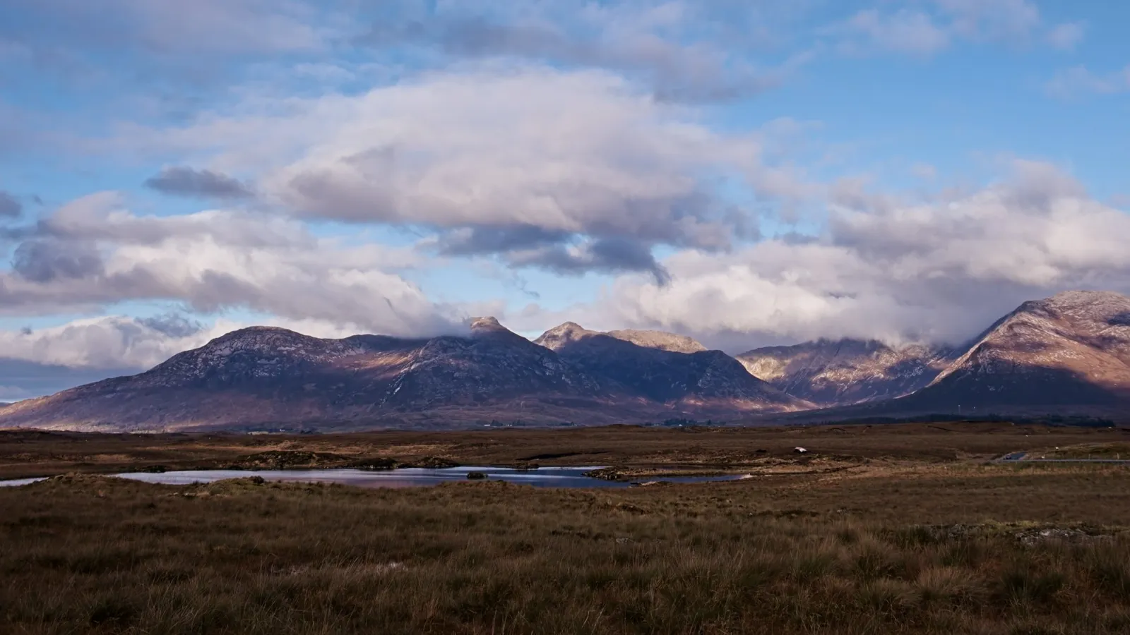 The Twelve Bens mountains, County Galway